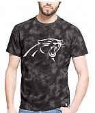 Men's Carolina Panthers Team Logo Black Camo Men's T Shirt,baseball caps,new era cap wholesale,wholesale hats